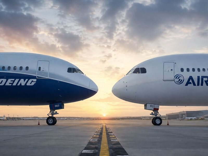 Boeing a Airbus Duopol ktorý nestíha vyrábať lietadlá