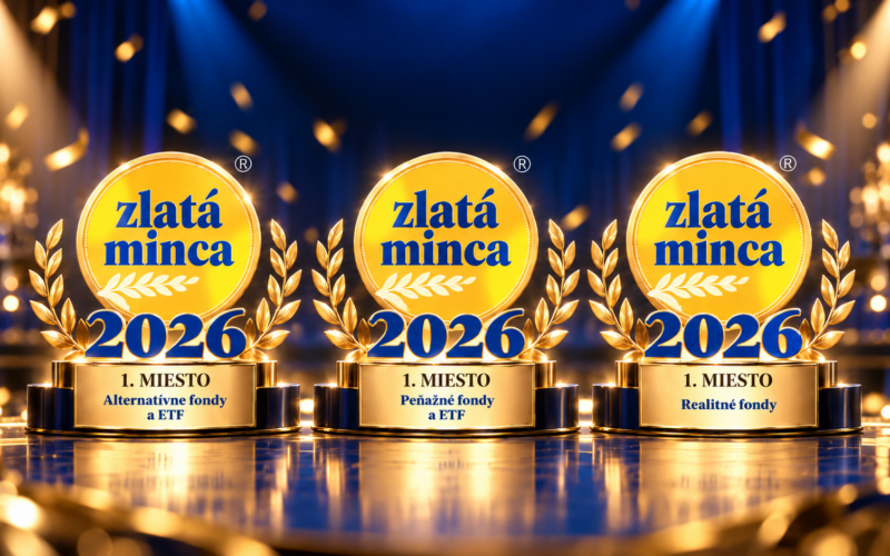 Fondy IAD Investments získali v súťaži Zlatá minca 2026 tri prvé miesta