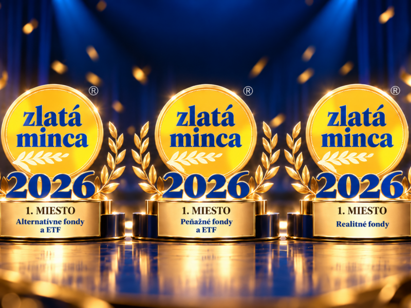 Fondy IAD Investments získali v súťaži Zlatá minca 2026 tri prvé miesta
